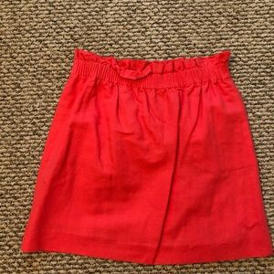 JCrew pull on mini skirt